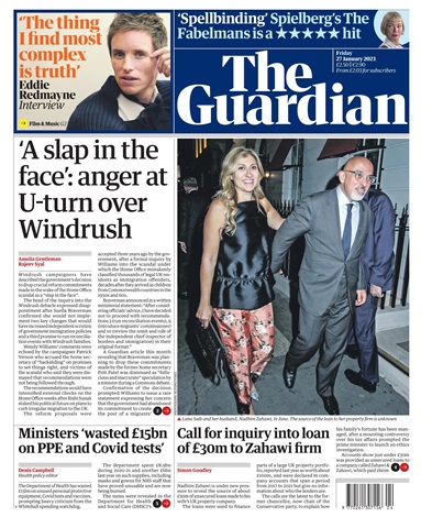 The Guardian Newspaper issue Friday, January 27, 2023