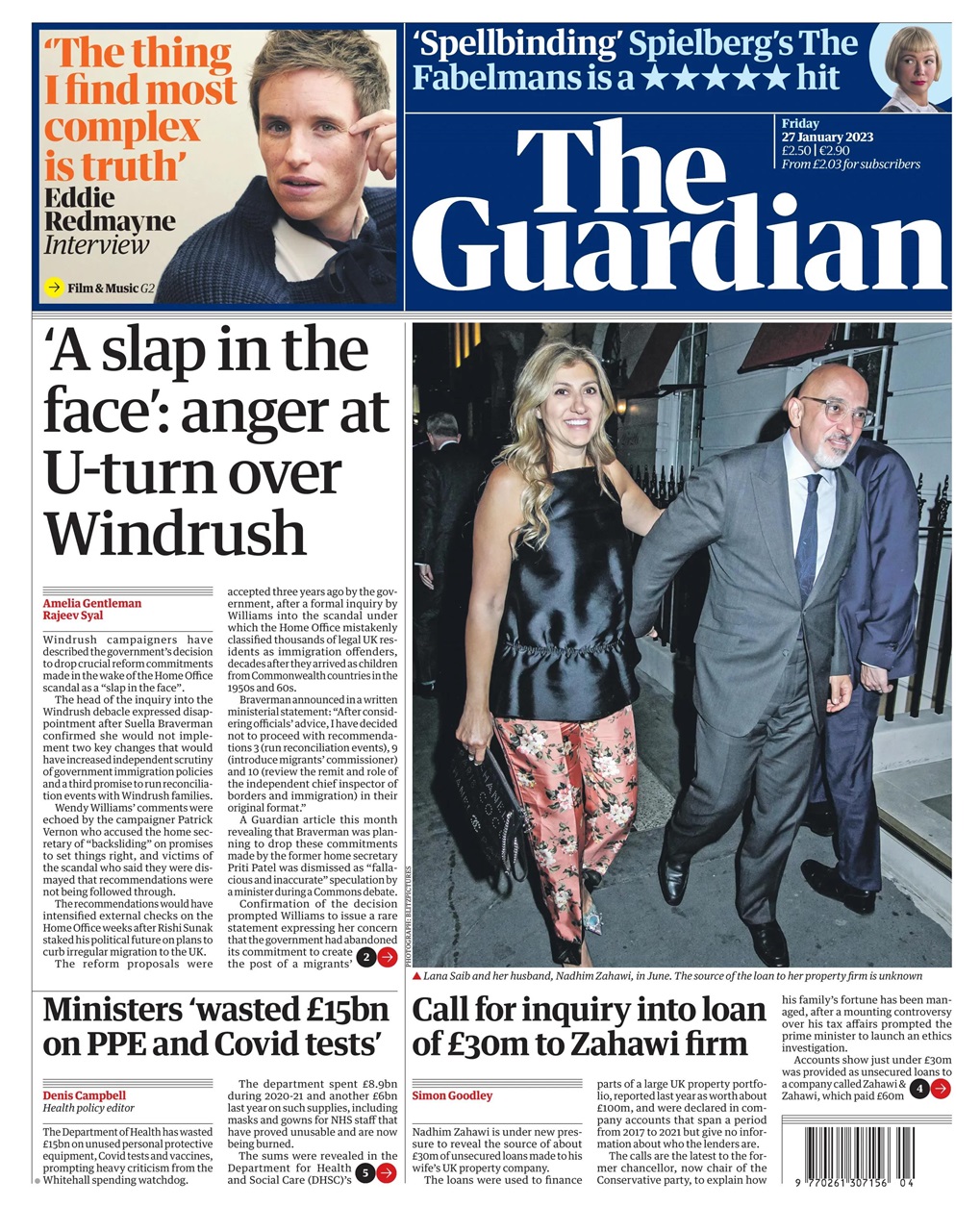 The Guardian Newspaper Preview Pages