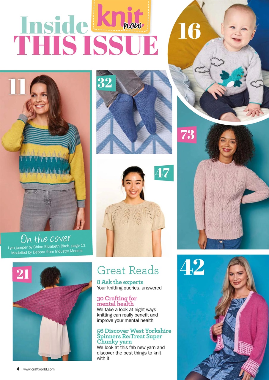 Knit Now Preview Pages