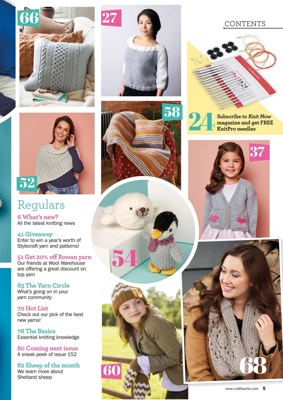 Knit Now Preview Pages