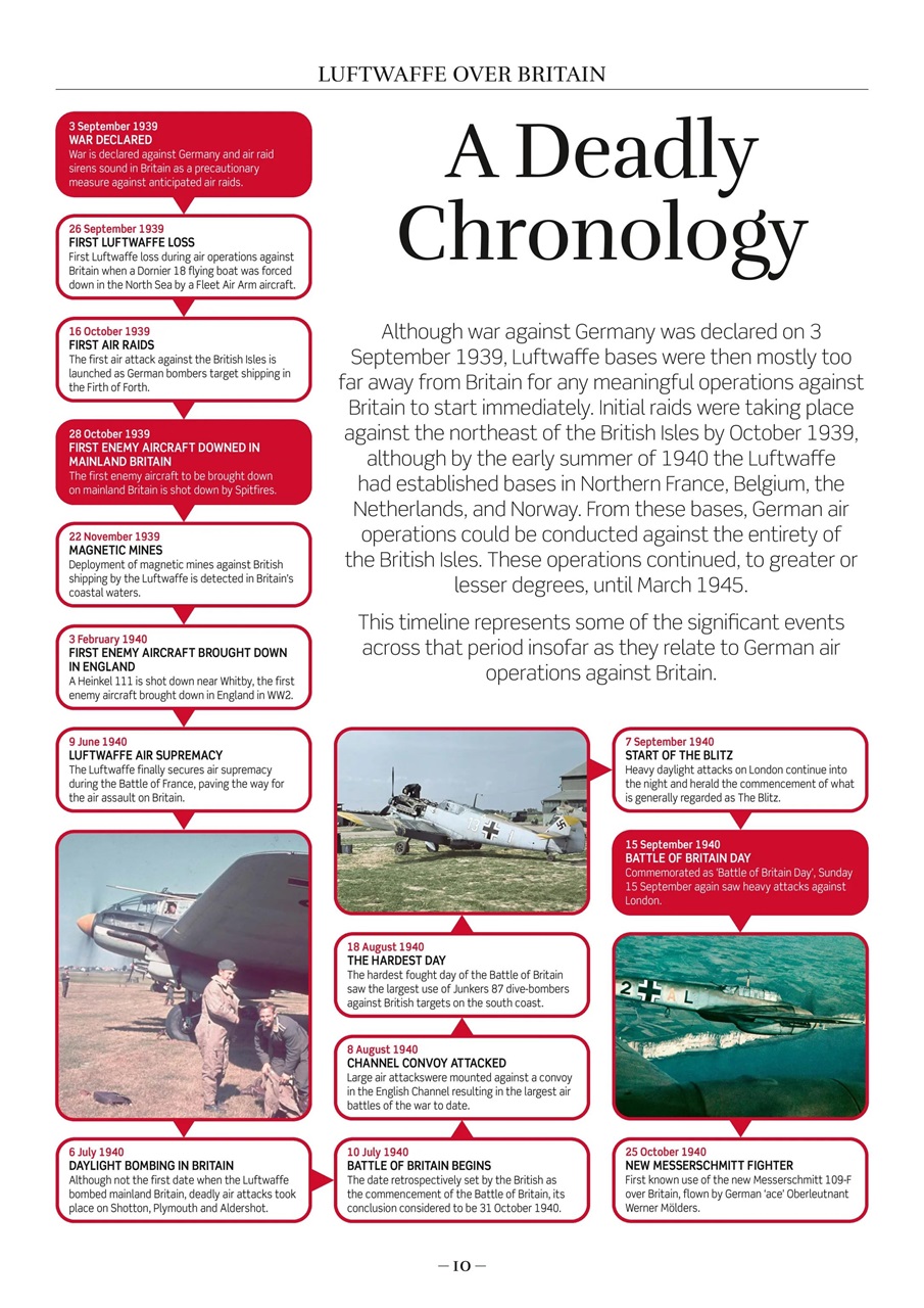 Luftwaffe over Britain 1939-45 Preview Pages