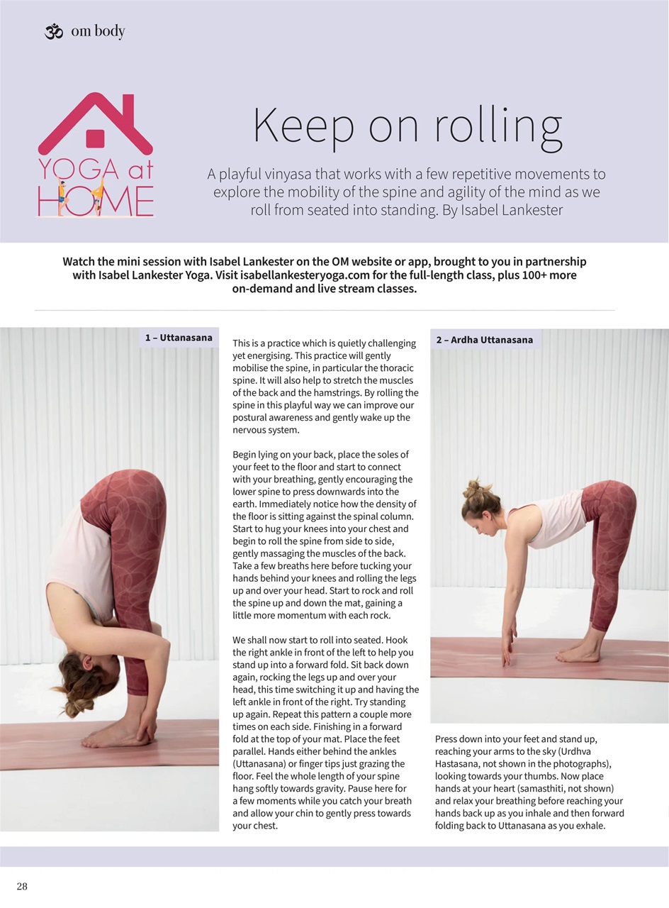 OM Yoga Magazine Preview Pages