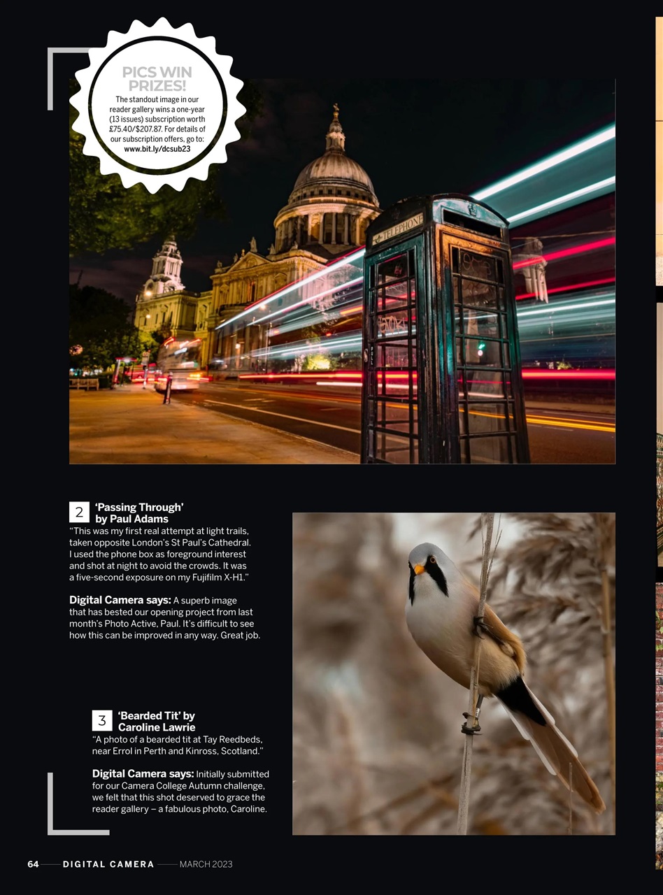 Digital Camera Magazine Preview Pages