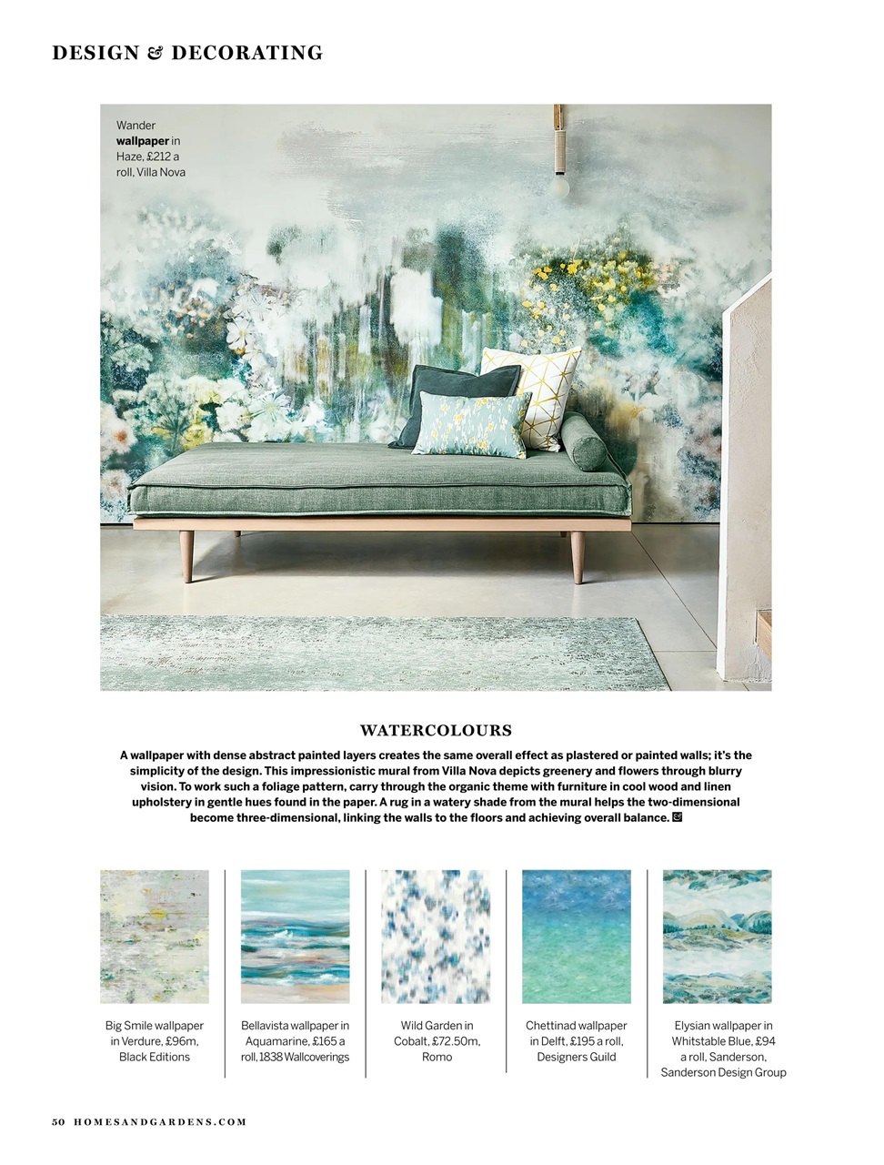 Homes & Gardens Preview Pages