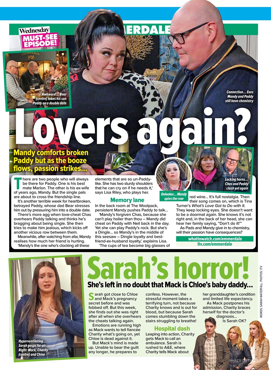 What's on TV Preview Pages