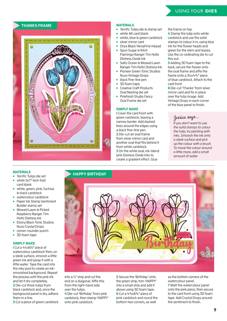 Die-Cutting Essentials Preview Pages