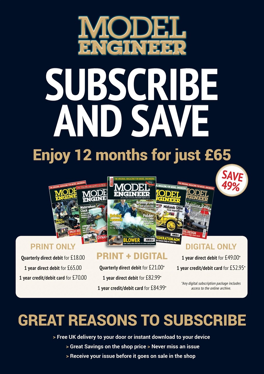 Model Engineer Preview Pages