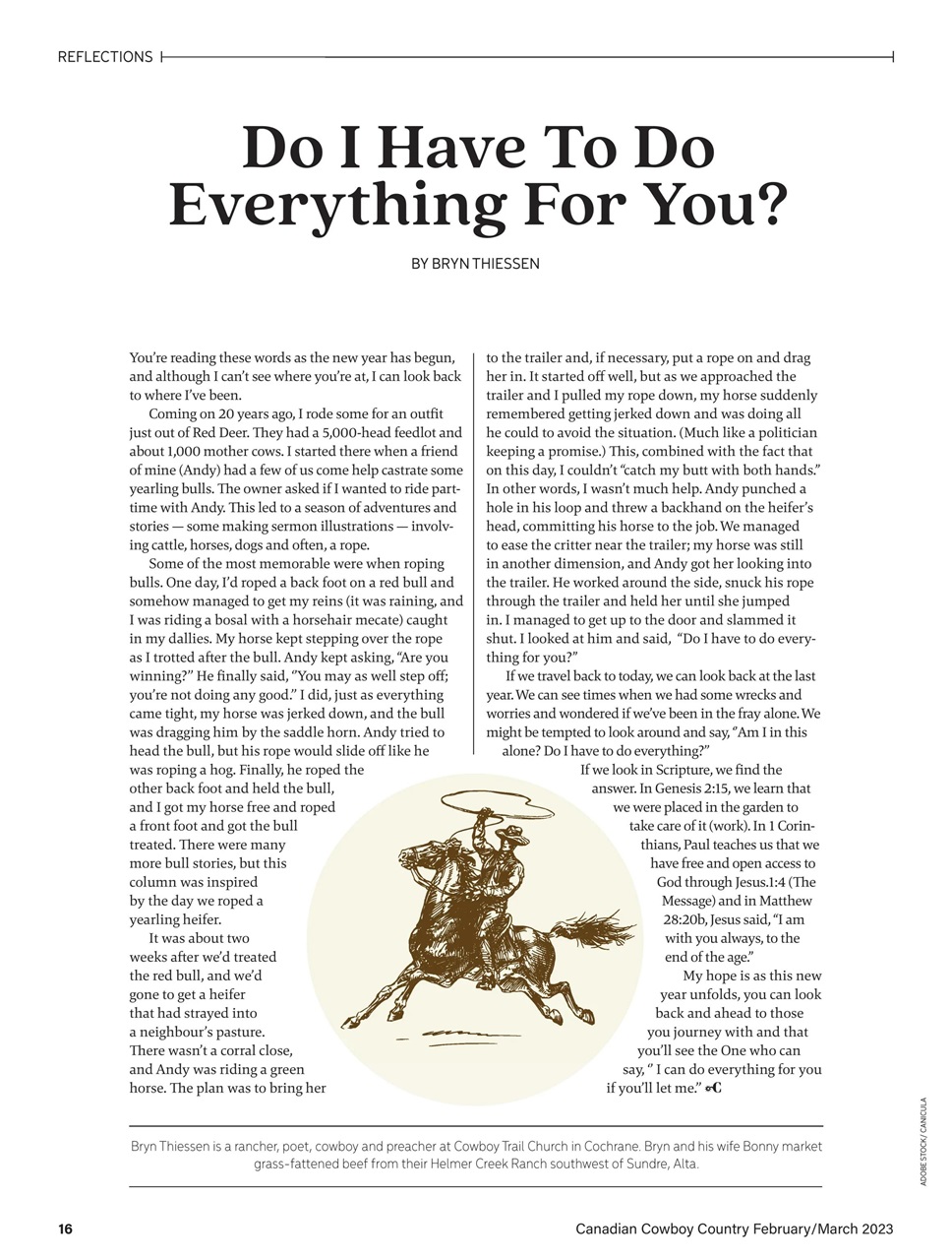 Canadian Cowboy Country Preview Pages