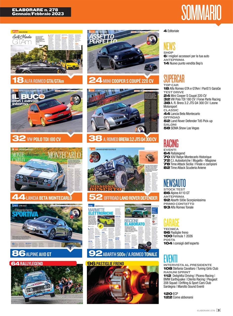 Elaborare GT Tuning Preview Pages