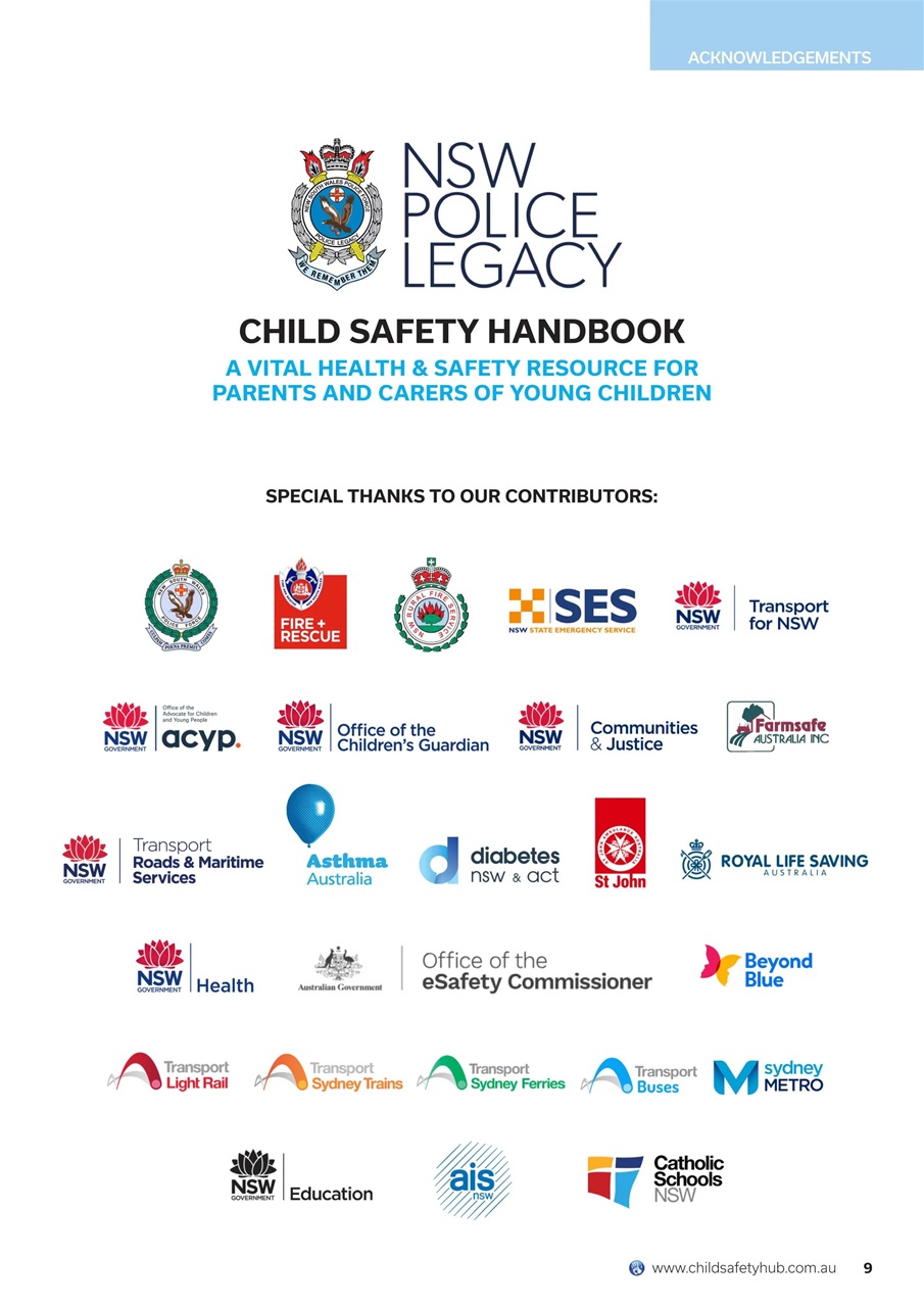 NSW Child Safety Handbook Preview Pages