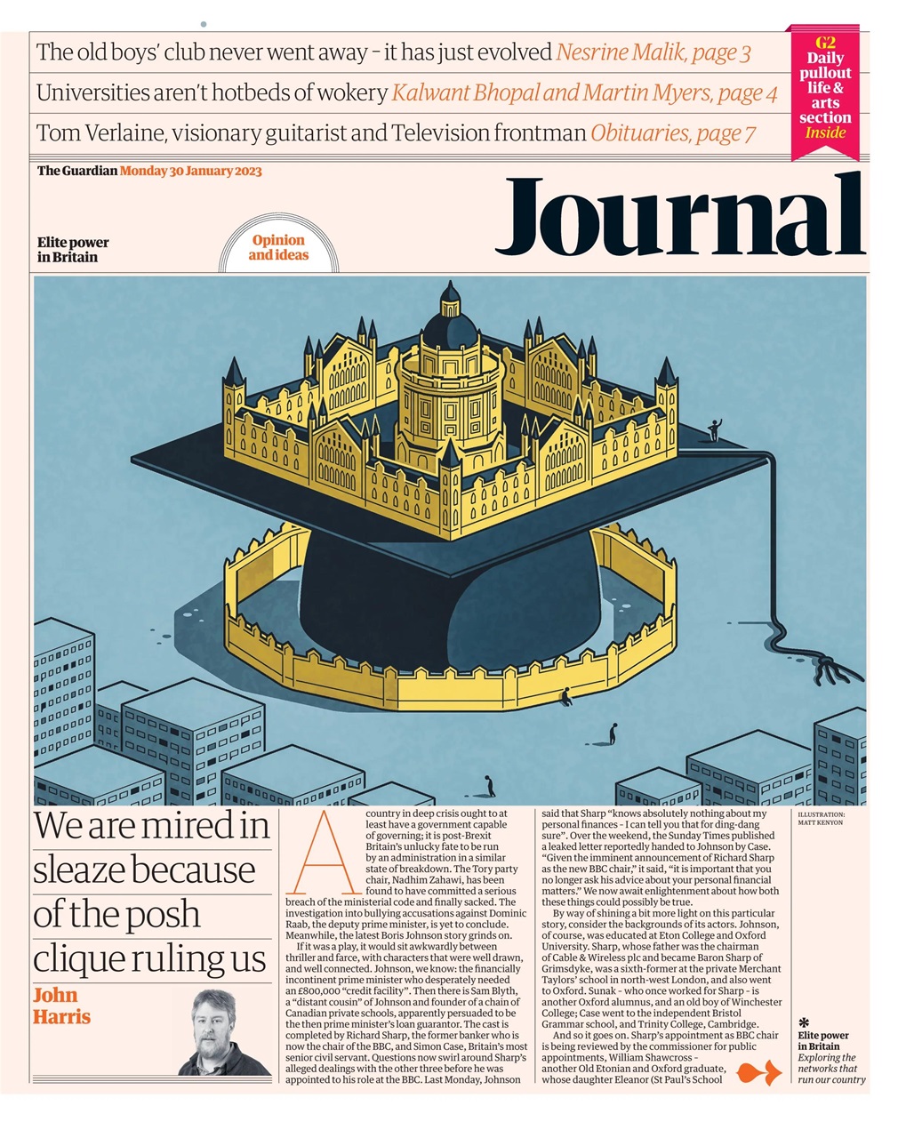 The Guardian Newspaper Preview Pages