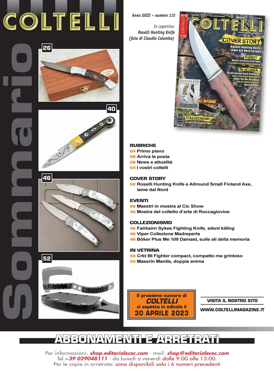 COLTELLI Preview Pages