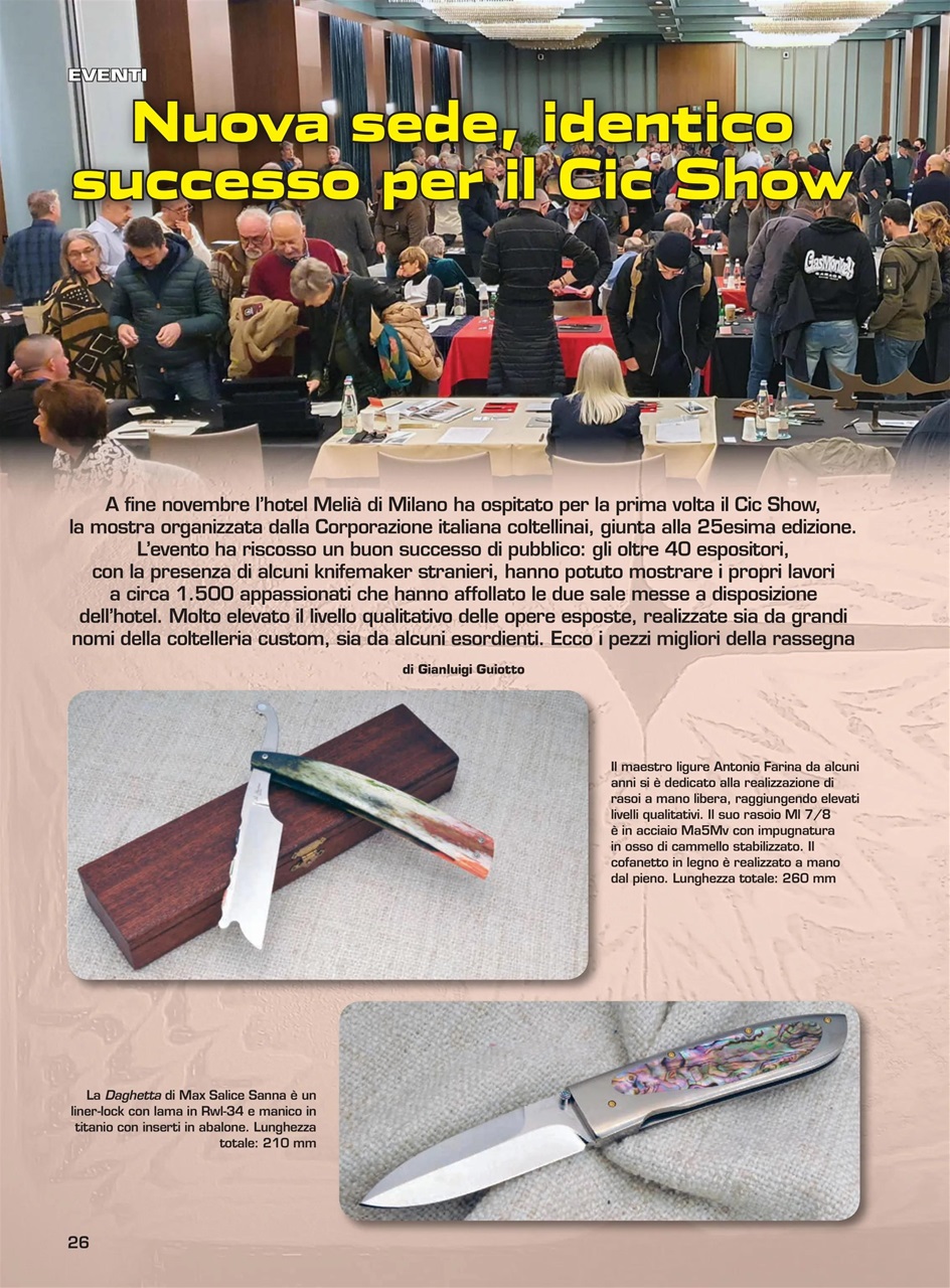 COLTELLI Preview Pages