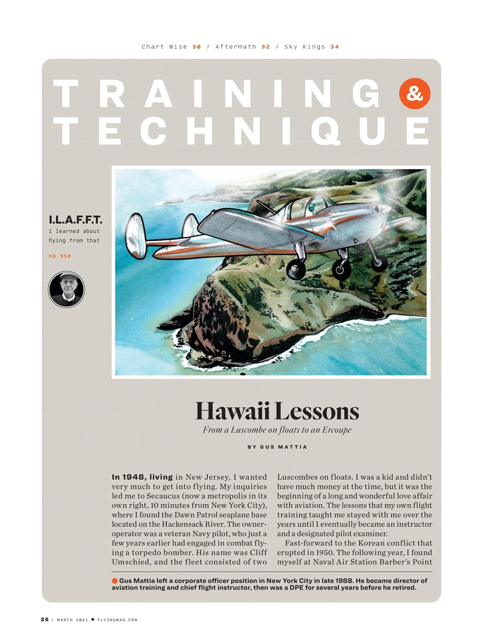 FLYING Magazine Preview Pages