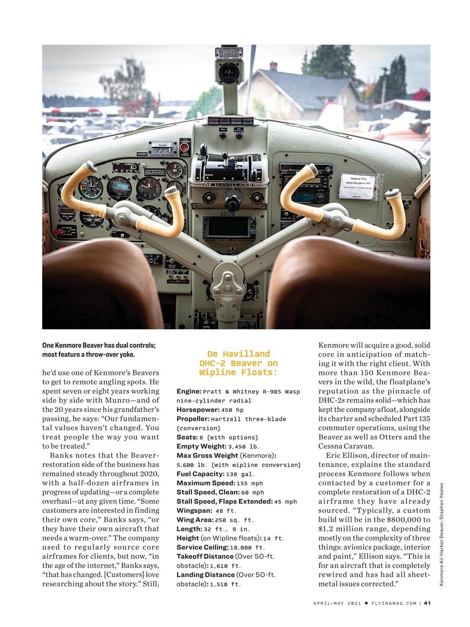 FLYING Magazine Preview Pages