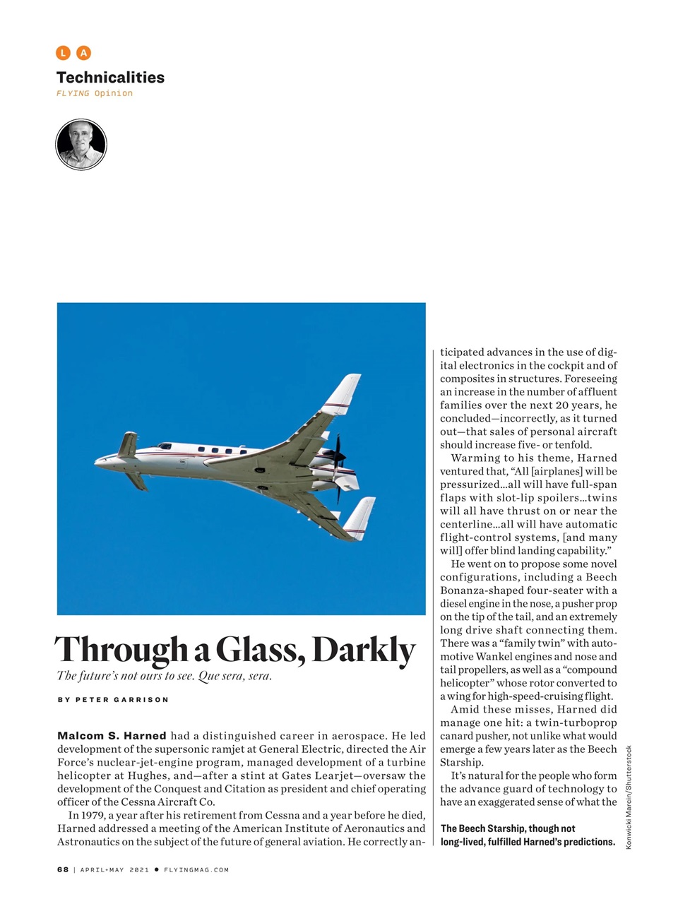 FLYING Magazine Preview Pages