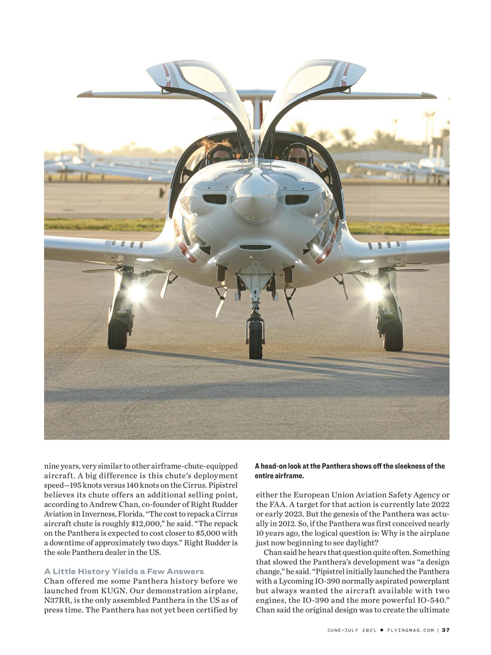 FLYING Magazine Preview Pages