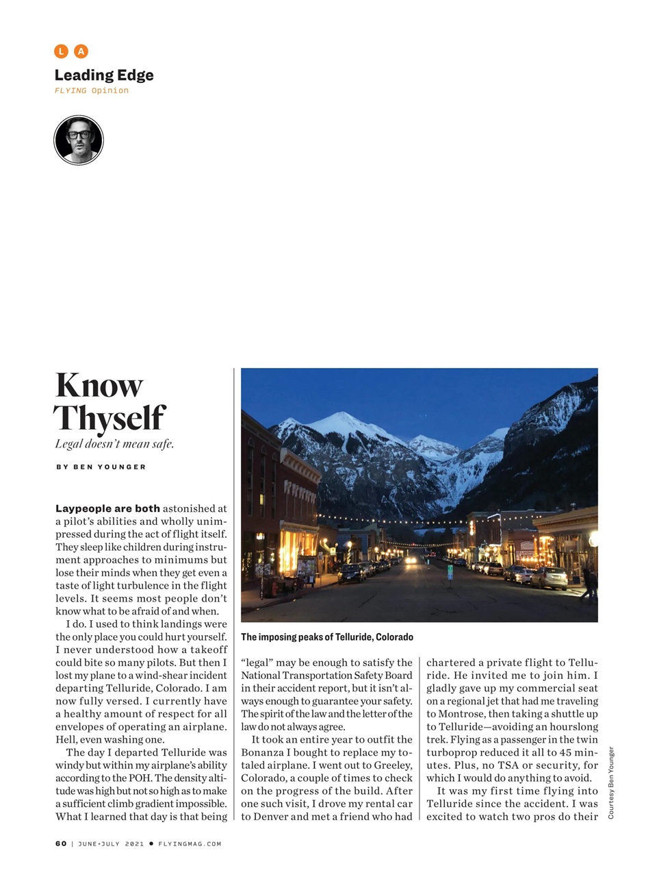 FLYING Magazine Preview Pages