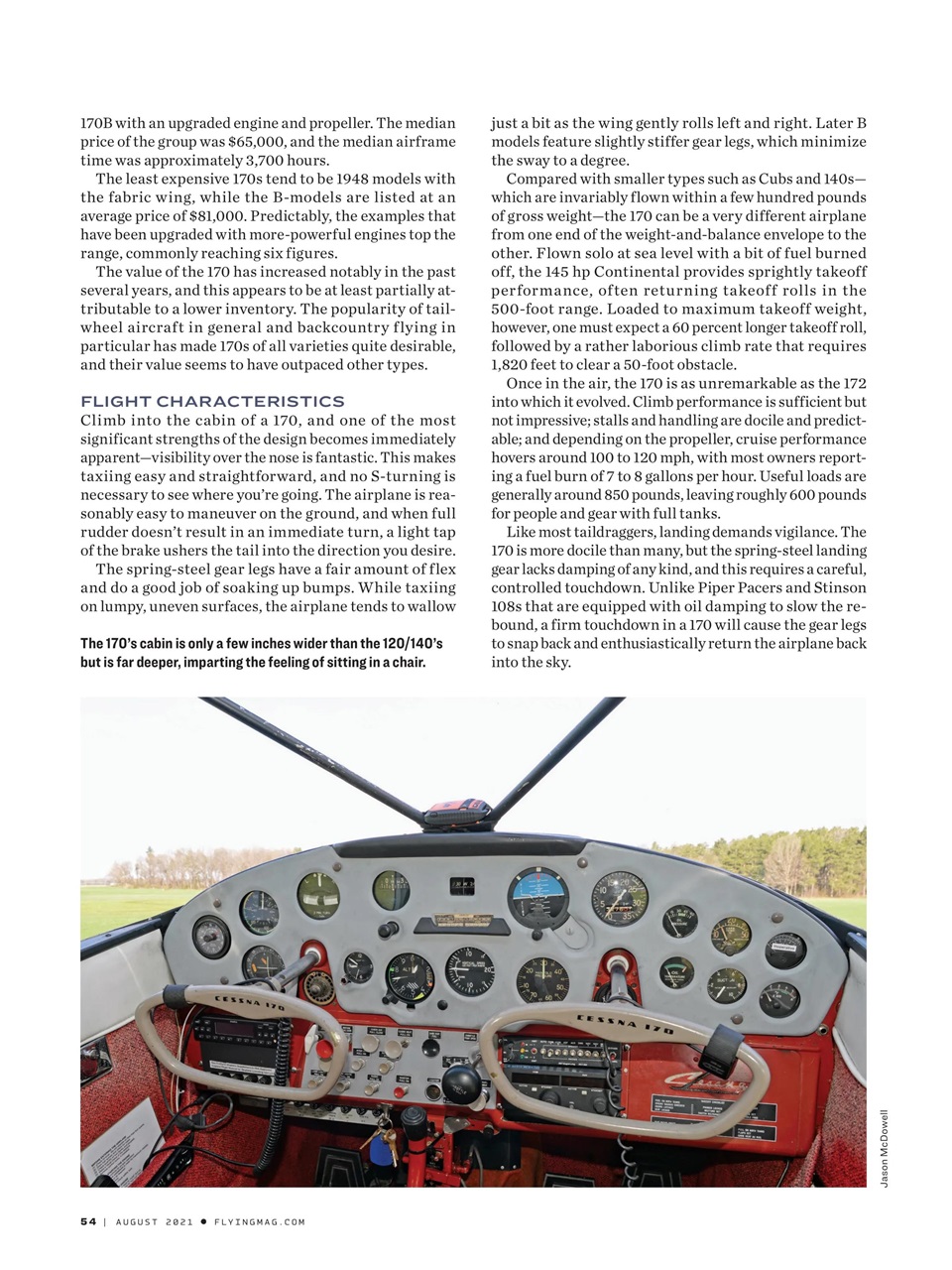 FLYING Magazine Preview Pages