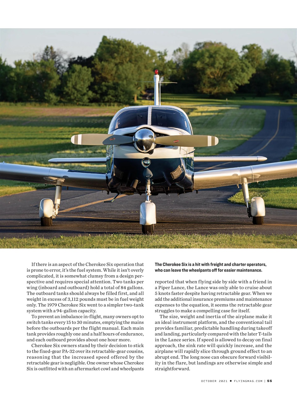 FLYING Magazine Preview Pages