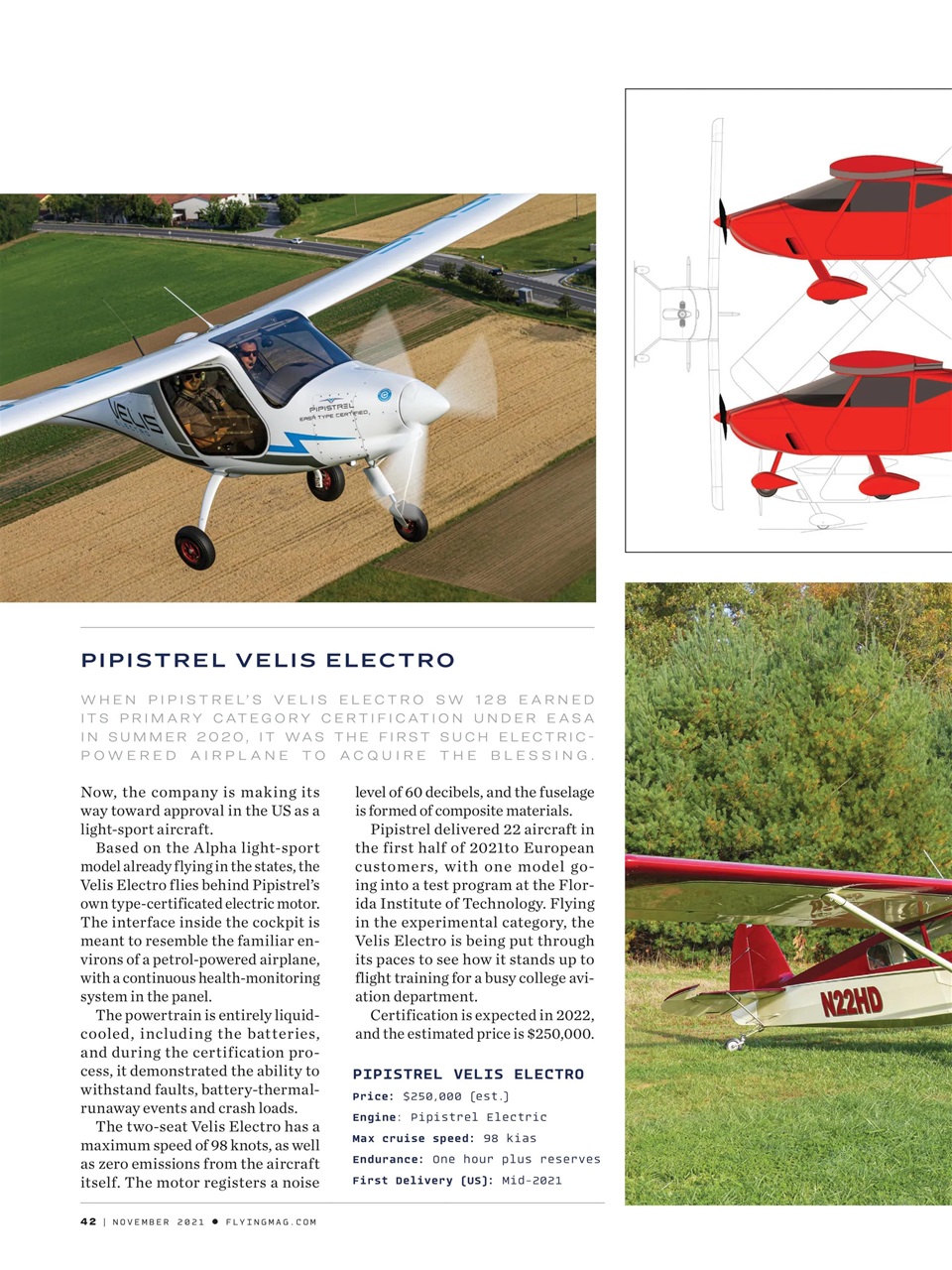 FLYING Magazine Preview Pages