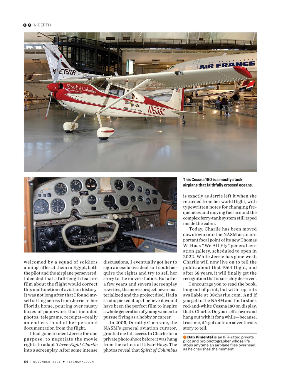 FLYING Magazine Preview Pages