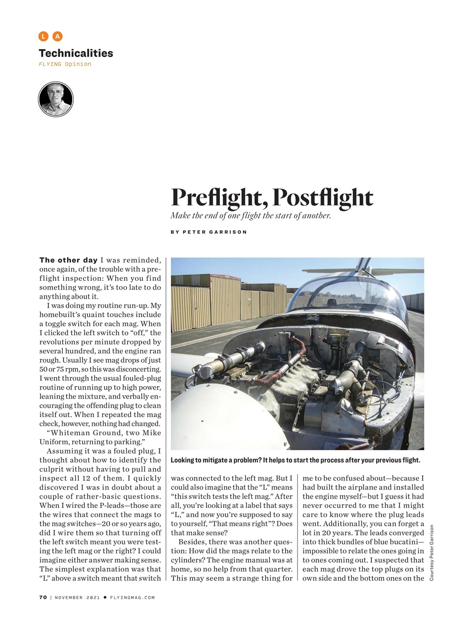 FLYING Magazine Preview Pages