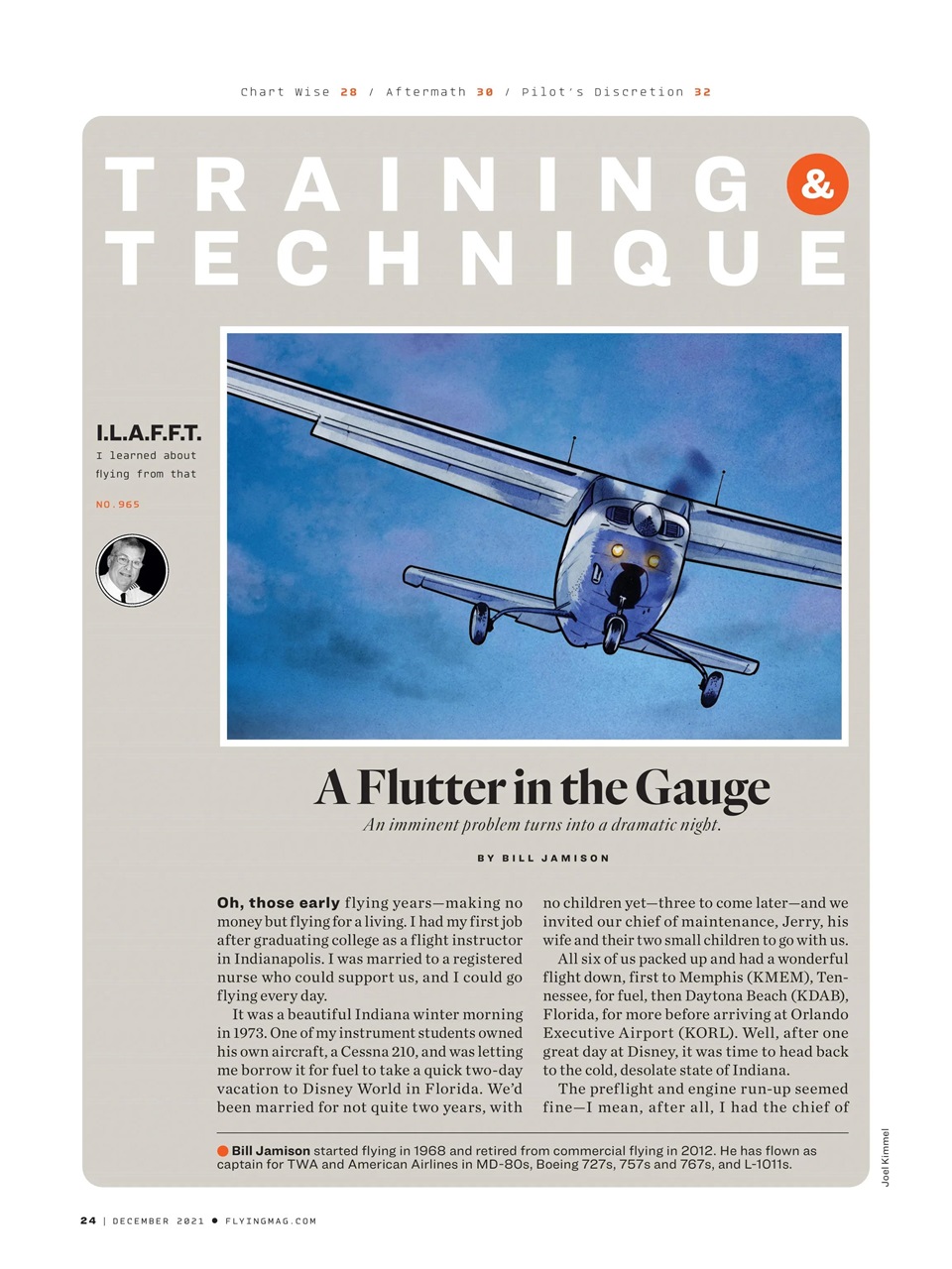 FLYING Magazine Preview Pages