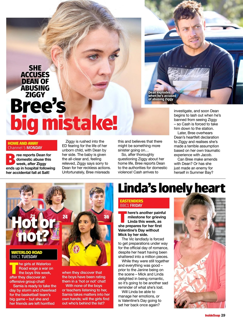 Inside Soap Preview Pages