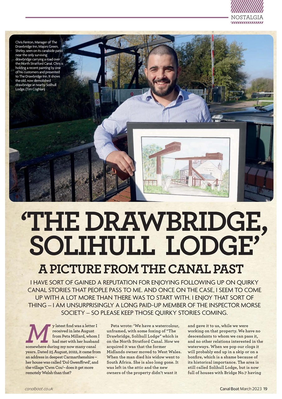 Canal Boat Preview Pages