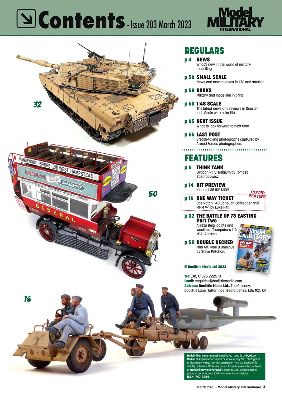 Model Military International Preview Pages