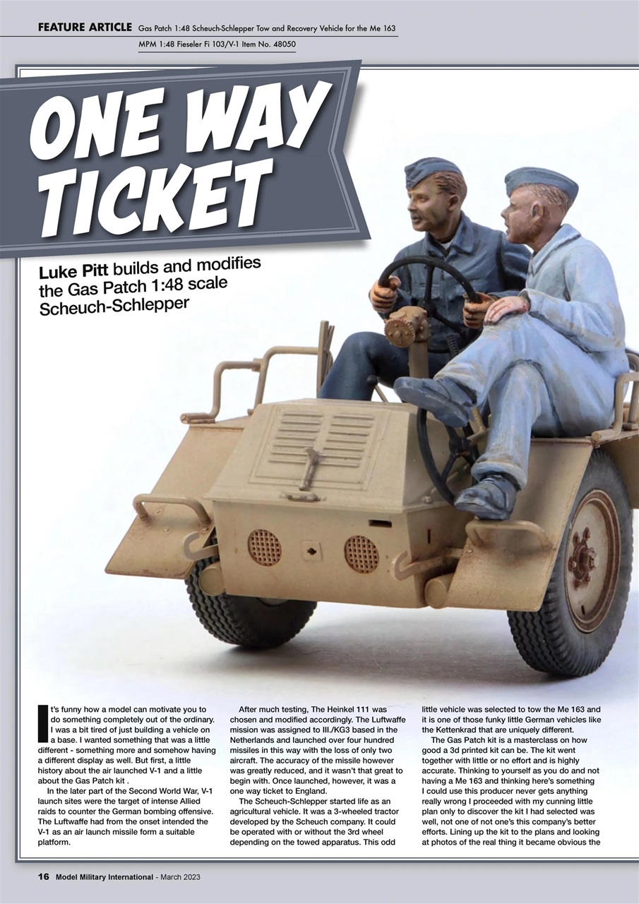 Military Modelling International Magazine Preview Pages
