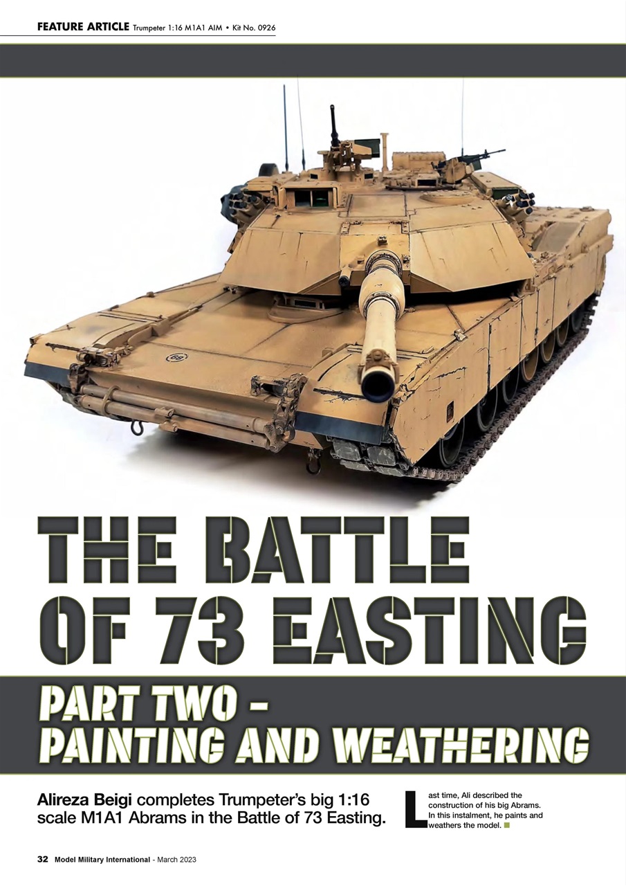 Military Modelling International Magazine Preview Pages