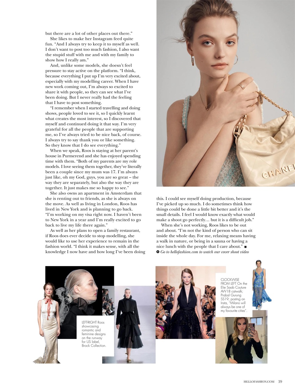 Hello! Fashion Monthly Preview Pages