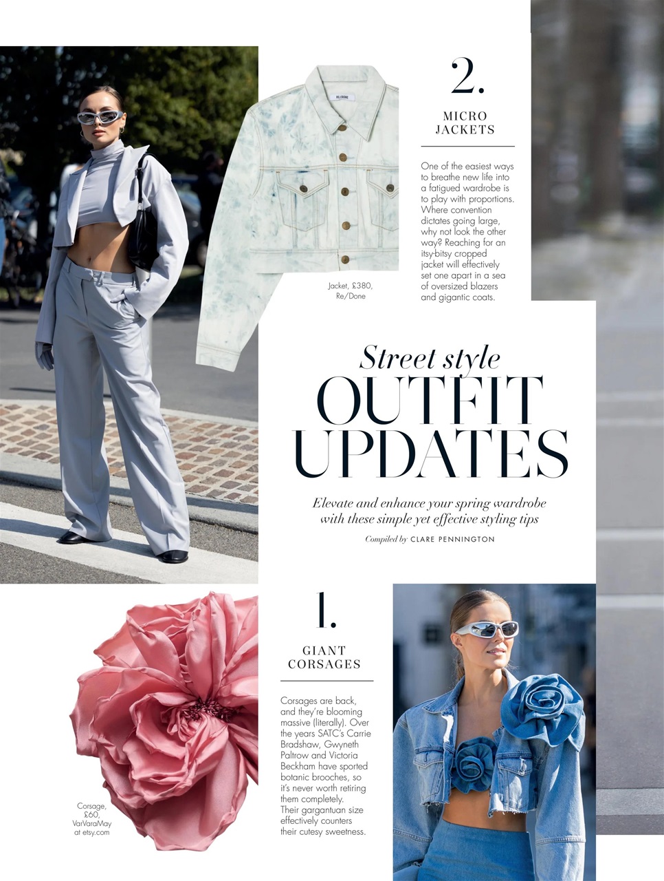 Hello! Fashion Monthly Preview Pages