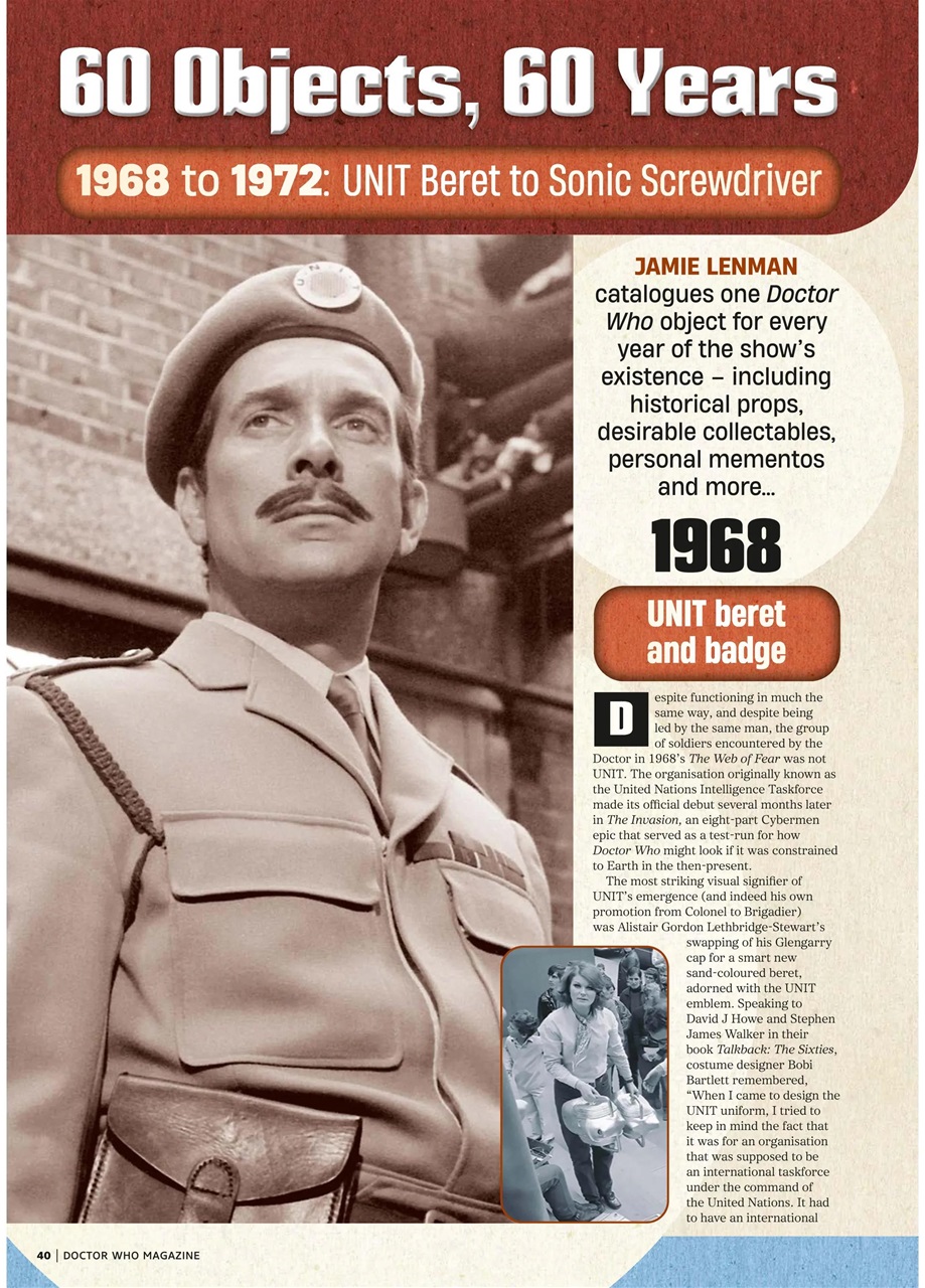 Doctor Who Magazine Preview Pages