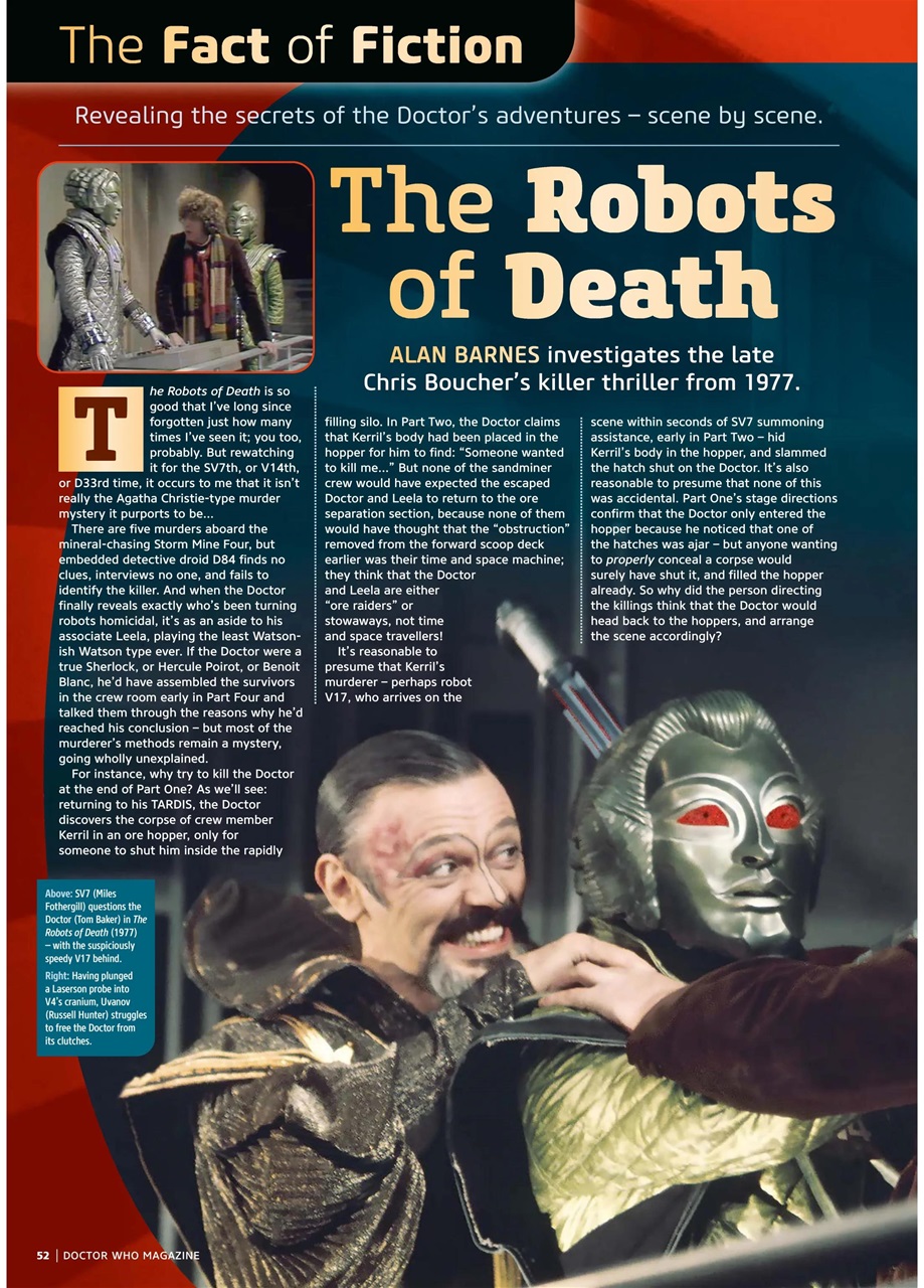 Doctor Who Magazine Preview Pages