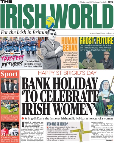 Irish World issue 1861