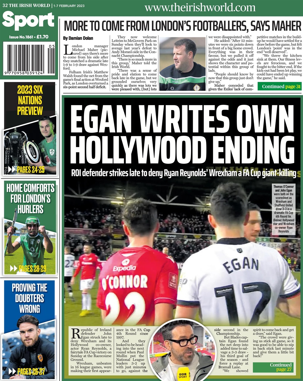 Irish World Preview Pages