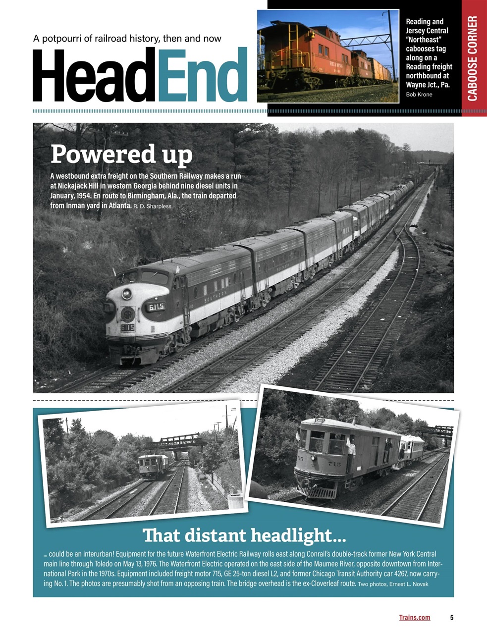 Classic Trains Preview Pages