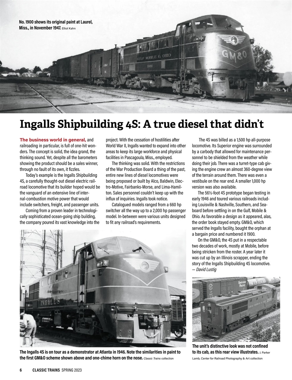 Classic Trains Preview Pages