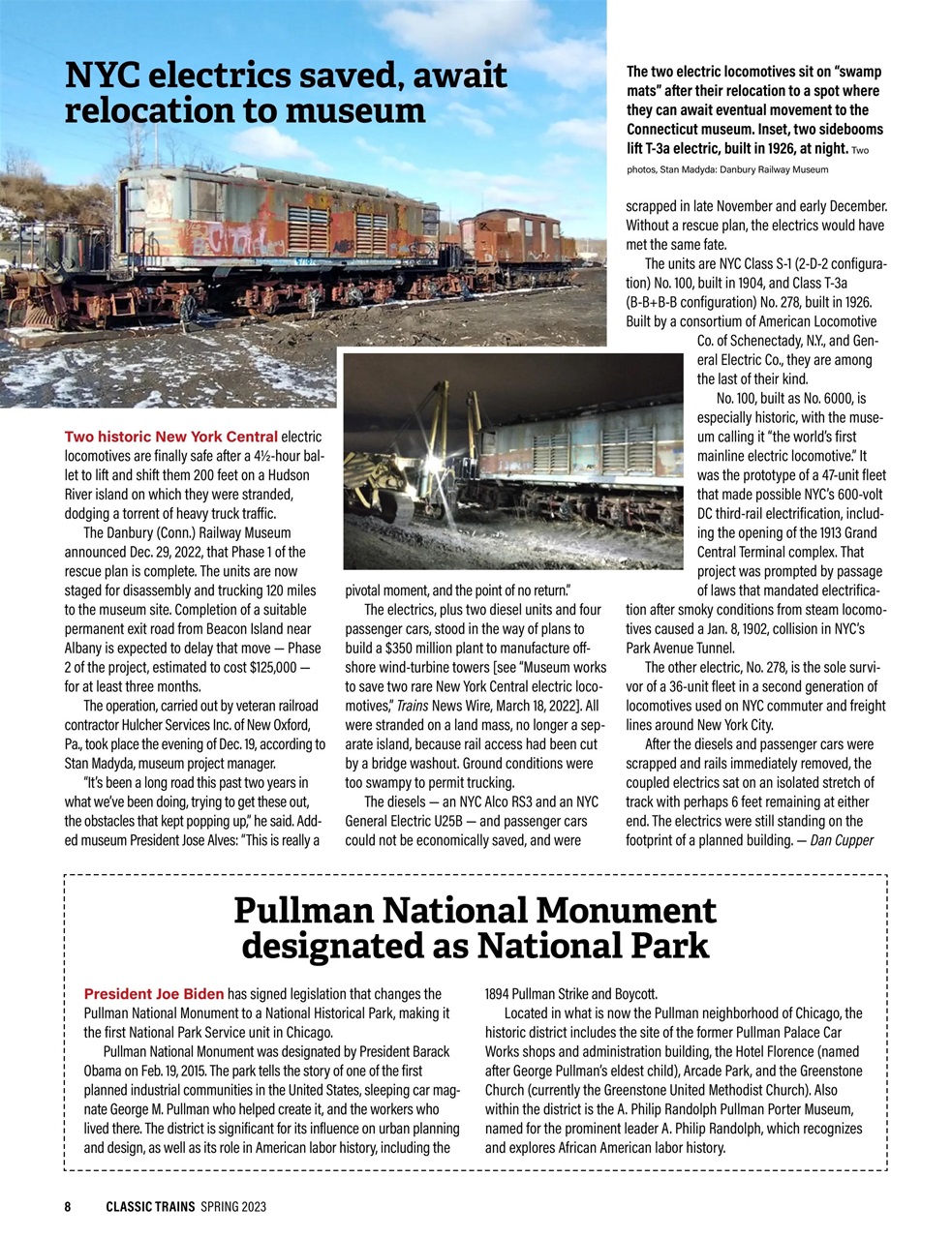 Classic Trains Preview Pages