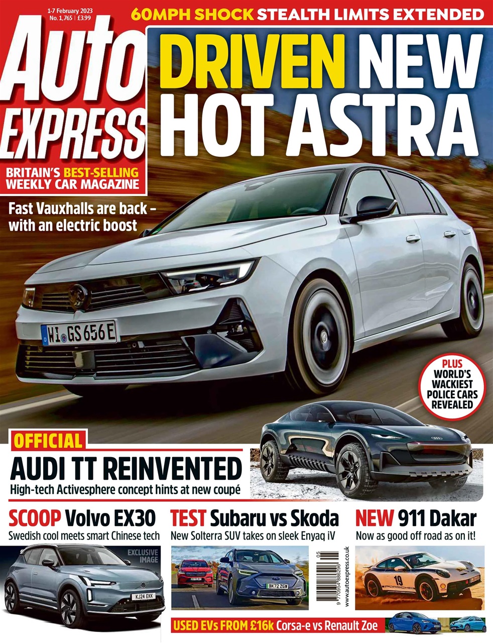 Auto Express Preview Pages