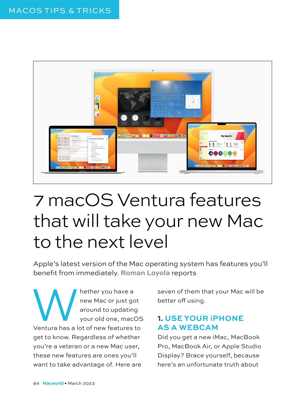 Macworld Preview Pages