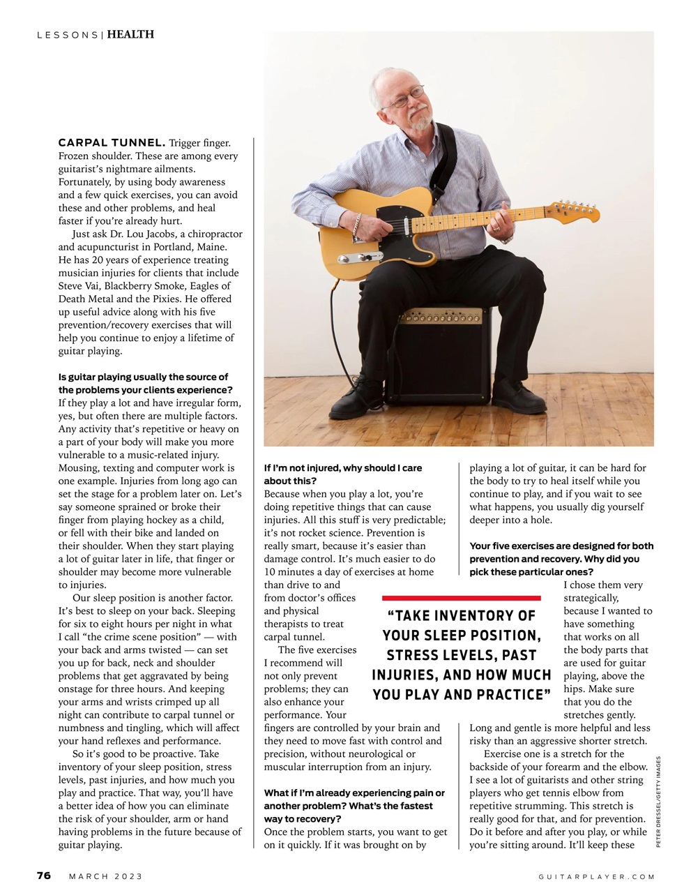 Guitar Player Preview Pages