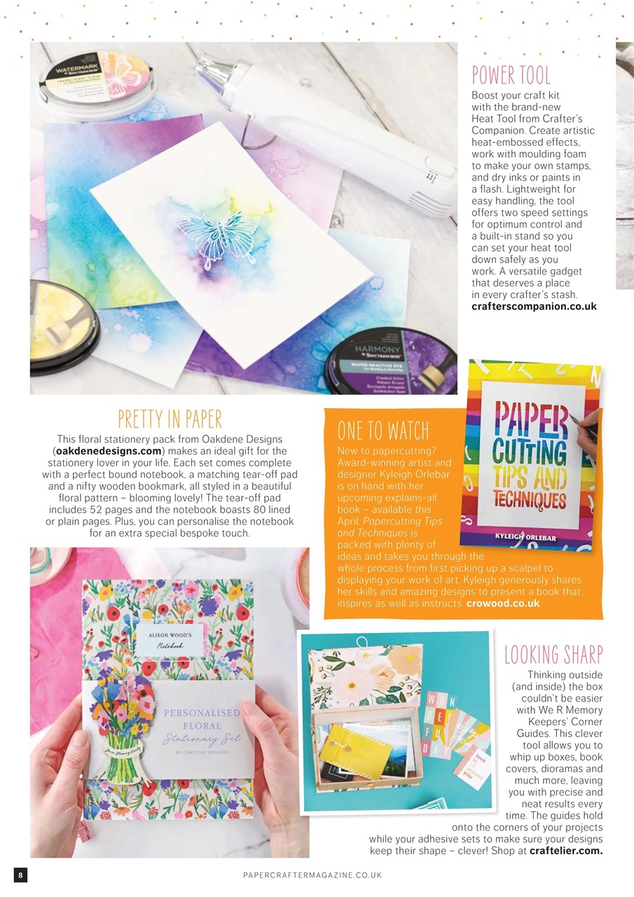 PaperCrafter Preview Pages