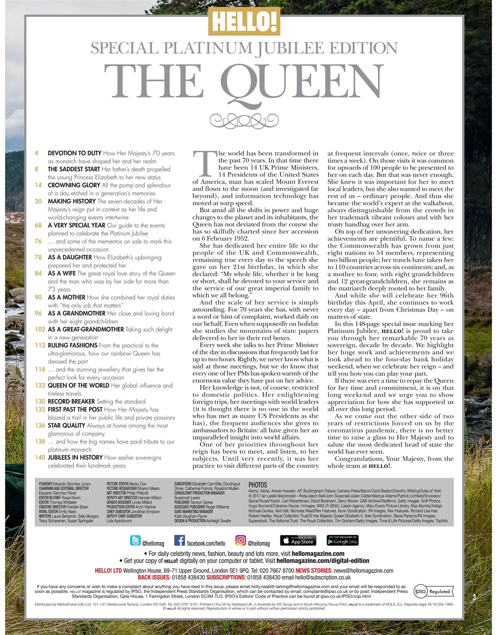 Hello! Magazine Preview Pages