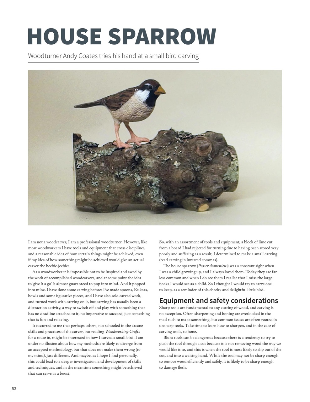 Woodworking Crafts Magazine Preview Pages