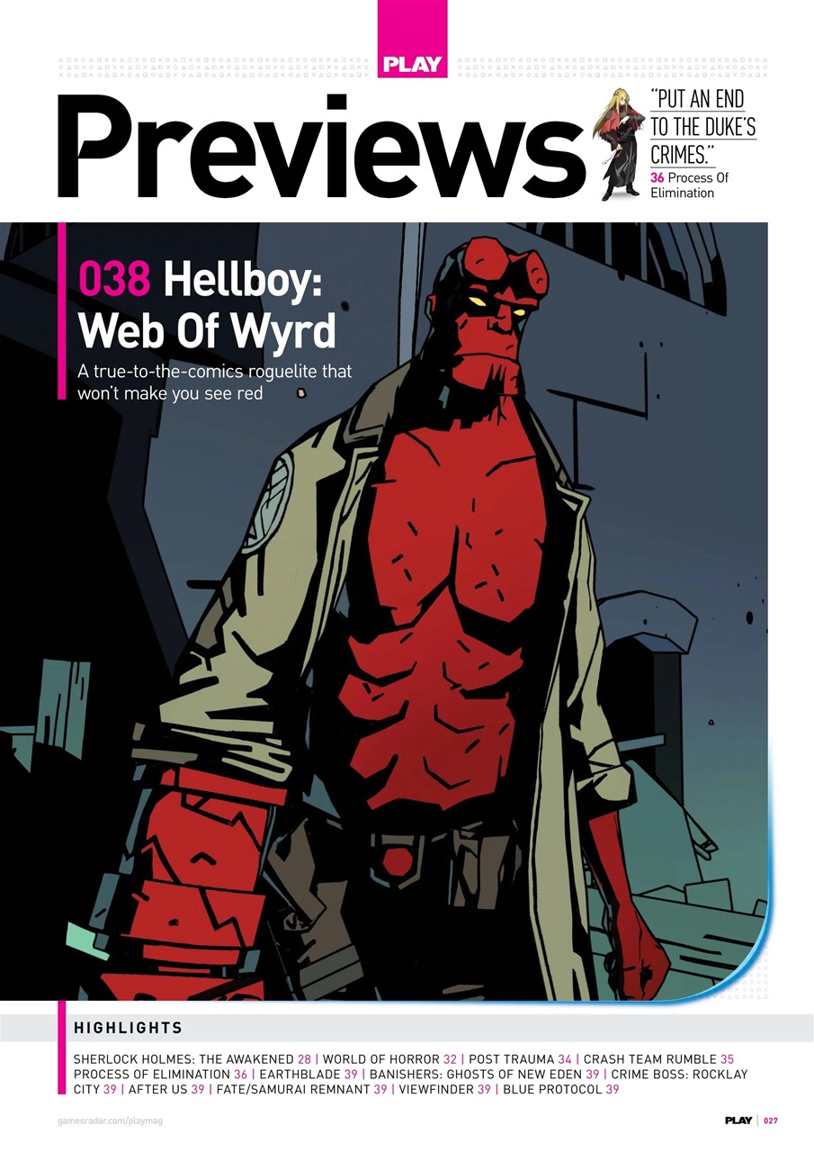 PLAY Magazine Preview Pages