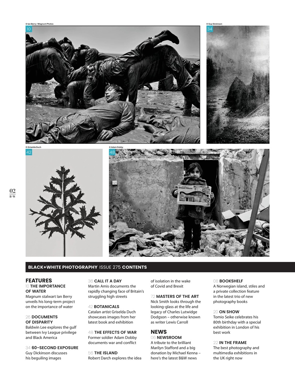 Black+White Photography Preview Pages